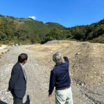 現場視察